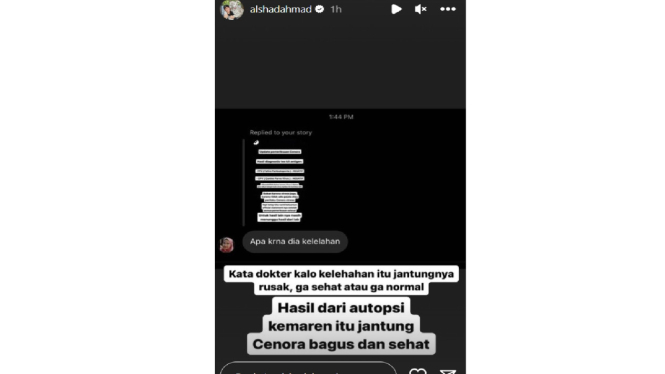 Cenora Disebut Mati Kelelahan Gegara Konten YouTube, Alshad Ahmad Auto