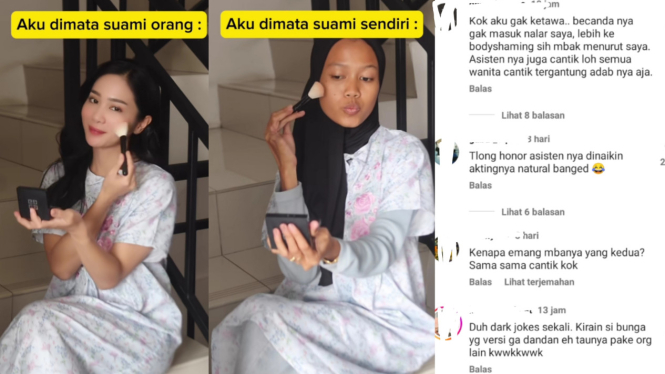 Kontennya Dicibir Body Shaming ART, Bunga Zainal Buka Suara: Dia Aja Selow