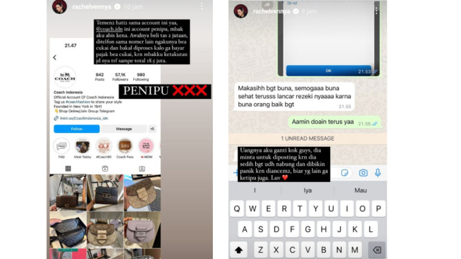 Instagram/@rachelvennya