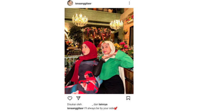 Instagram/@isnaanggitasr