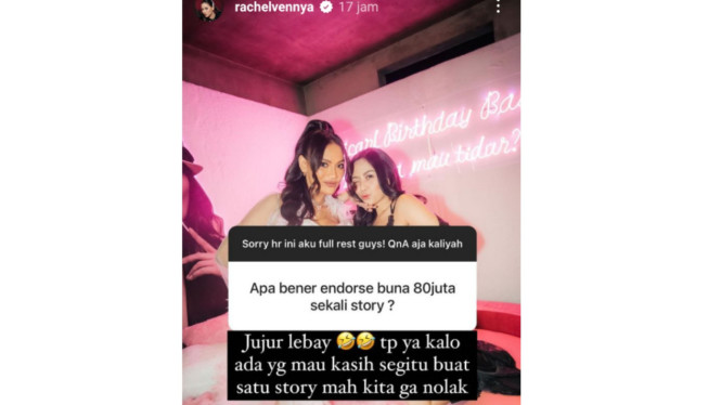 Instagram/@rachelvennya