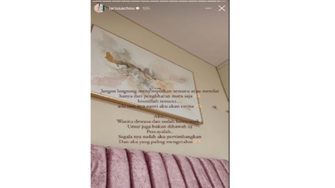 Instagram/larissachou