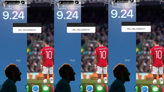 Instagram/azizahsalsha_ 