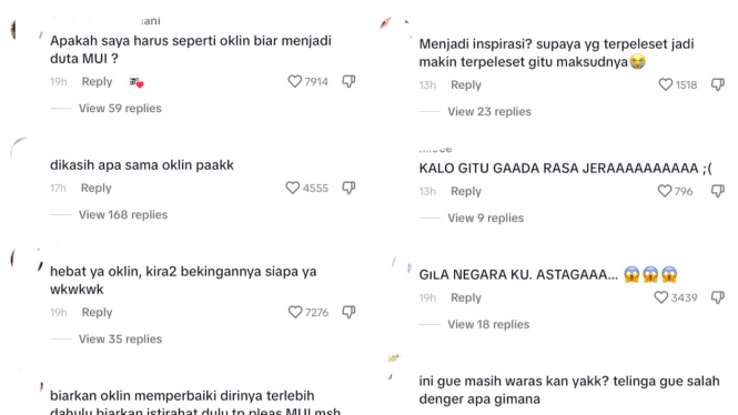 Oklin Fia Dianggap Menginspirasi Dan Diangkat Jadi Duta Mui Netizen Dikasih Apa Pak Halaman 2 4356