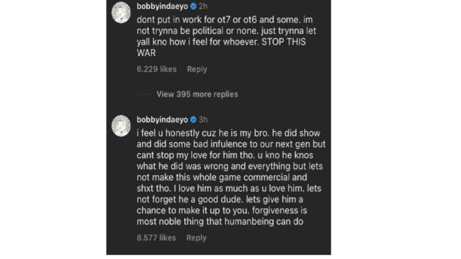 Instagram/bobbyindaeyo