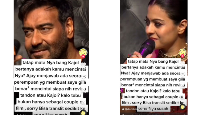 Sedih! Ajay Devgan Tak Tatap Kajol Saat Sebut Ada Perempuan yang Ia