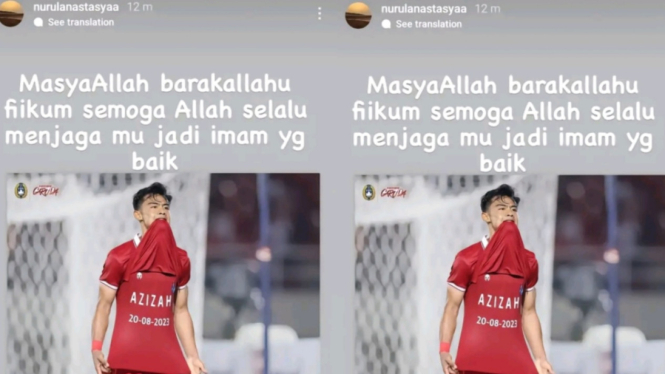 Pratama Arhan Lakukan Selebrasi Bucin, Ibu Azizah Salsha Beri Respons Ini