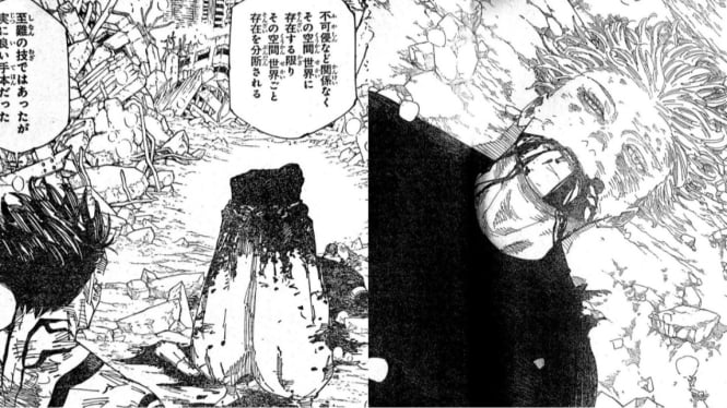 Spoiler Jujutsu Kaisen Chapter 236: Tubuh Gojo Satoru Terbelah dan Mati?