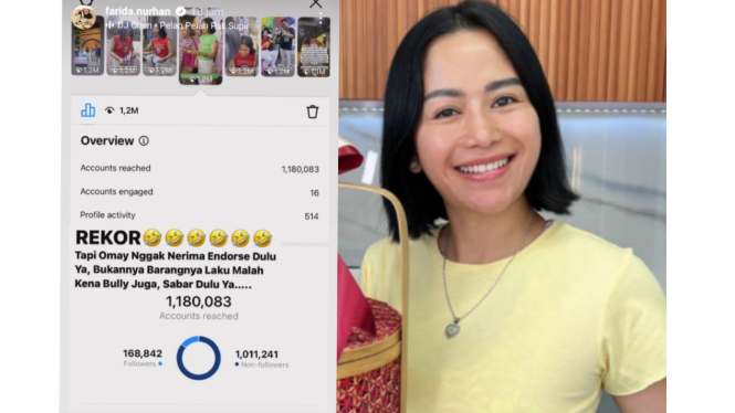 Disuruh Hapus Akun sama Codeblu, Farida Nurhan Santai Pamer Exposure