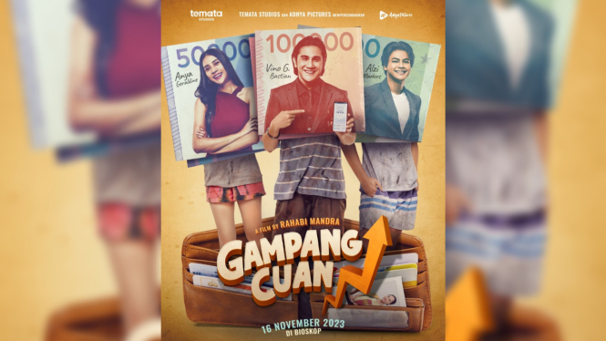 Sinopsis Film Gampang Cuan, Dibintangi Vino G Bastian dan Anya Geraldine