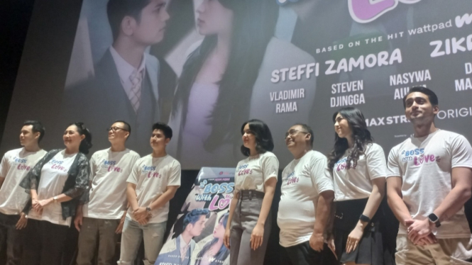 Bintangi Film Boss With Love, Steffi Zamora dan Zikri Daulay Bahas