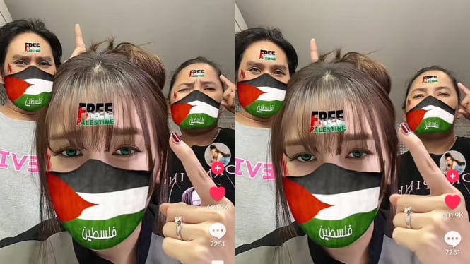 Ayu Ting Ting Dukung Palestina, Netizen: Jangan Takut Karier Hilang