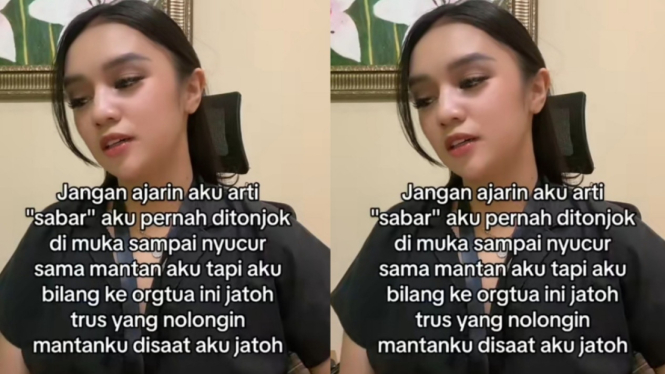 Regi Nazlah Ngaku Sempat Bohong ke Ortu Saat Ditonjok Derry hingga