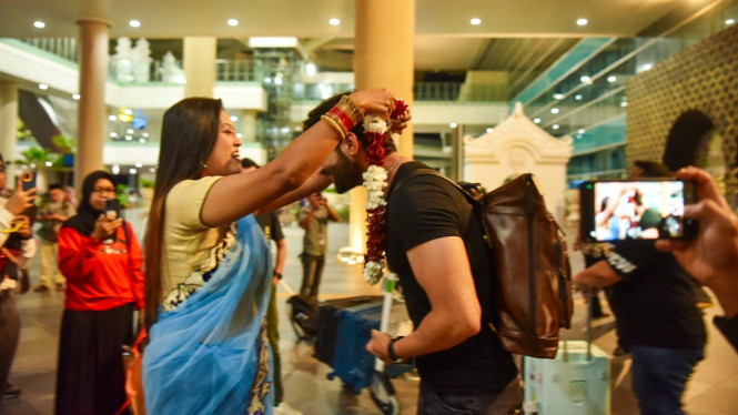 Foto Kedatangan di Bandara Yogyakarta Internasional Airport, Kulon Progo/ sumber ANTV