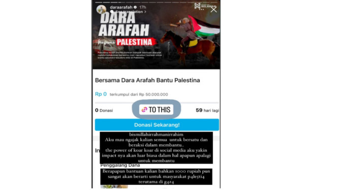 Instagram/daraarafah