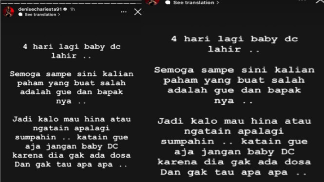 Instagram/denisechariesta31