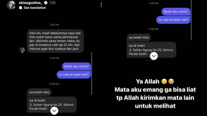 Instagram/okieagustina