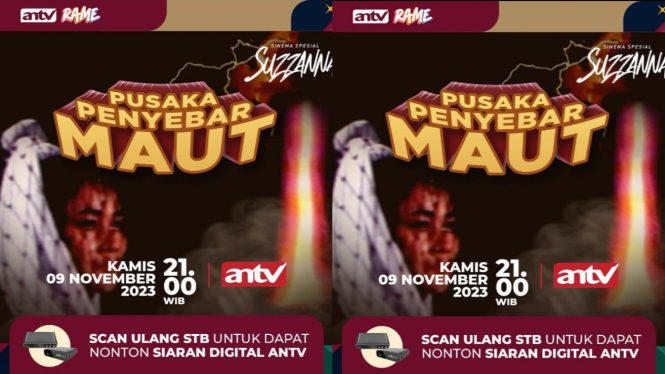 Sinopsis Film Pusaka Penyebar Maut Tayang di ANTV 9 November 2023