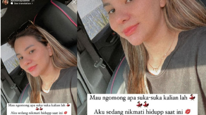 Instagram/ayusoraayaeee