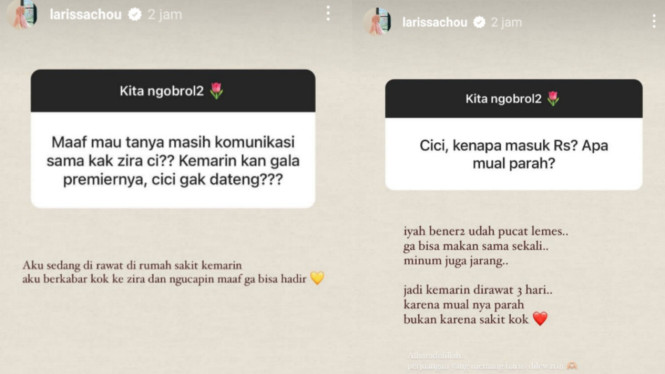 Instagram/@larissachou