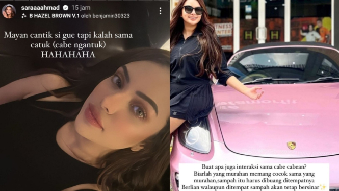 Diduga Pisah Ranjang, Selebgram Sarah Ahmad Curhat Soal Perselingkuhan