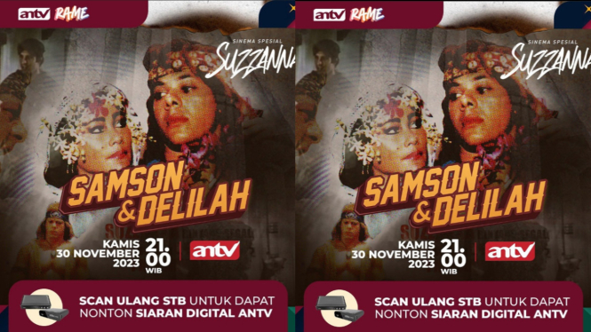 Sinopsis Film Samson dan Delilah Tayang di ANTV 30 November 2023