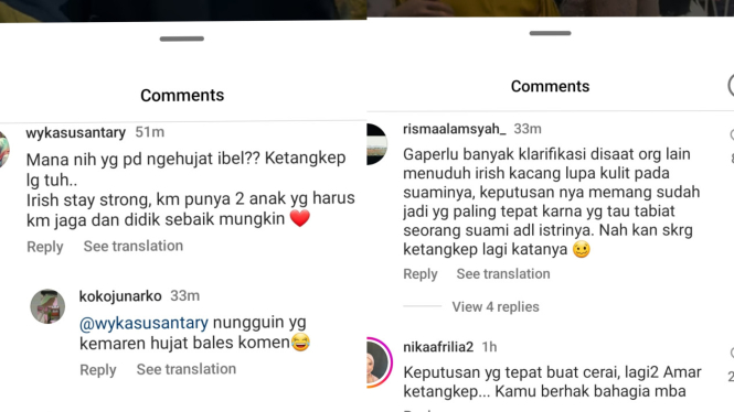 Irish Bella Panen Dukungan Netizen Usai Ammar Zoni Ditangkap Lagi