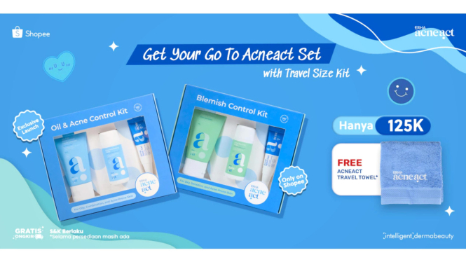 Jangan Ketinggalan! Ada Exclusive Launch Acneact Trial Kit dari ERHA