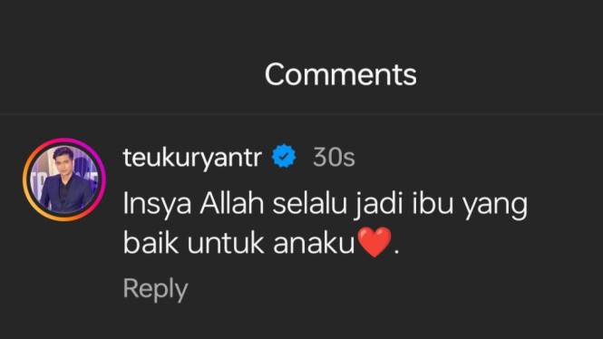 Instagram/riaricis1795