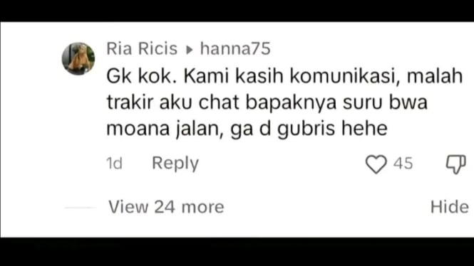 Chat Dianggurin, Ria Ricis Gak Digubris Teuku Ryan