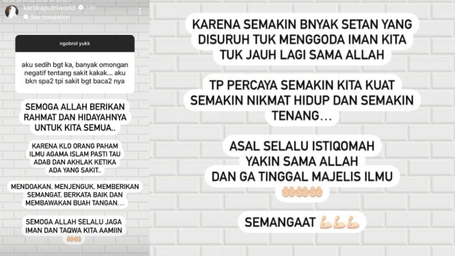 Instagram/kartikaputriworld 