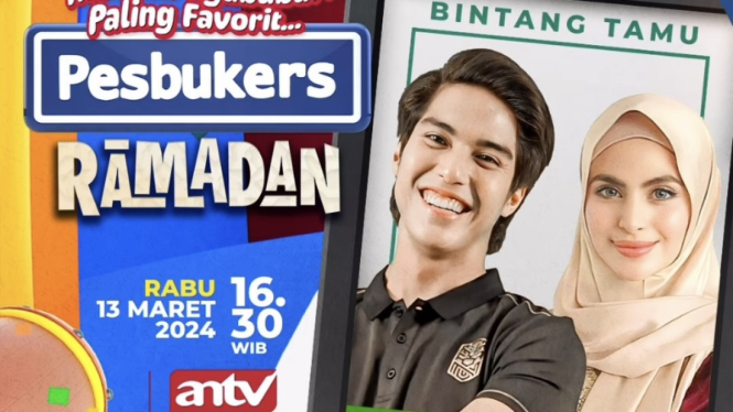 El Rumi dan Asha Shara Siap Gebrak Panggung Pesbukers Ramadan Hari Ini