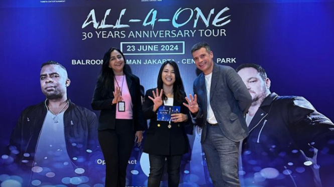 Alasan Promotor Datangkan Boyband Legendaris All-4-One ke Jakarta: Kita