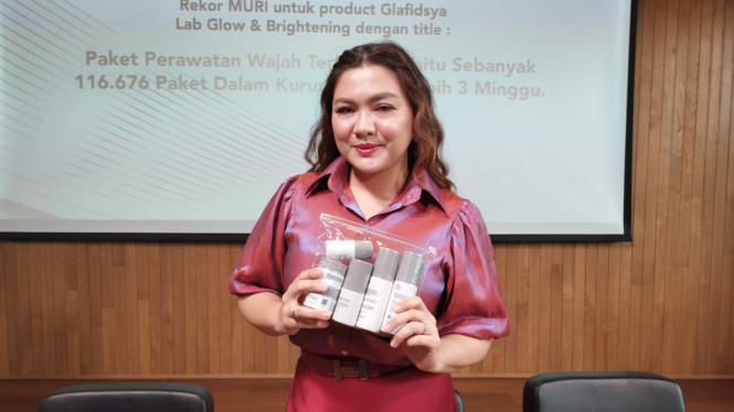 Produk Kecantikan Milik Dokter Reza Gladys Kembali Sabet Rekor MURI ...