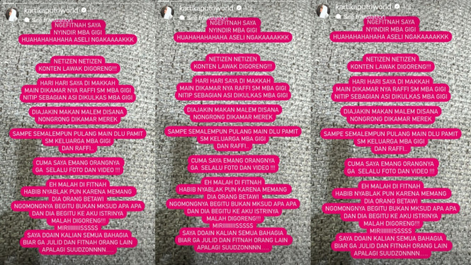 Instagram/kartikaputriworld 