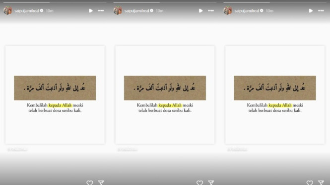 Instagram @saipuljamilreal