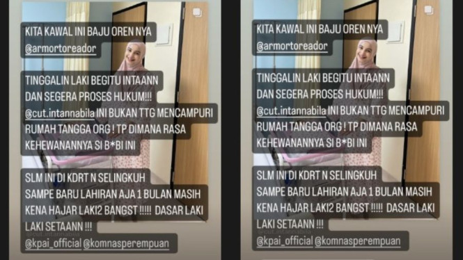 Instagram @fitriarifinfw