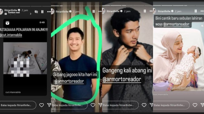 Instagram @fitriarifinfw