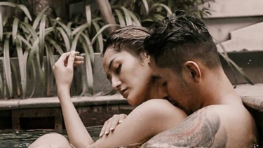 Asyik Pelukan dan Telanjang Dada Suami Siti Badriah jadi Sorotan!