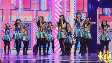 Nyanyikan Lagu Pamer Bojo, Sisca JKT48 Bikin Gempar Panggung KDI 2019
