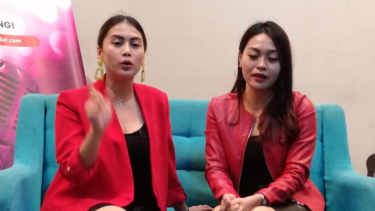 Sambangi Markas JagoDangdut, Duo Amor Pamer 'Banyu Langit'