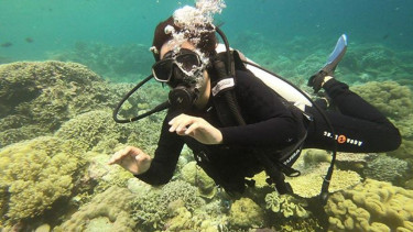 Nyemplung di Laut, Selfi LIDA Malah Digombali Makin Cantik
