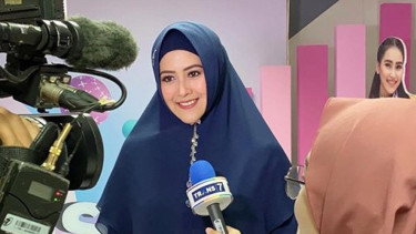 Transformasi Meggy Istri Kiwil, Dulu Pedangdut kini Berhijab Panjang