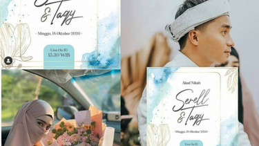 Heboh Wanita Cantik Bercadar Calon Istri Taqy Malik