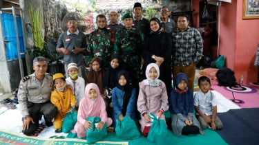 Potret Yunita Lestari Bersama Anak Yatim Piatu Disorot Netizen