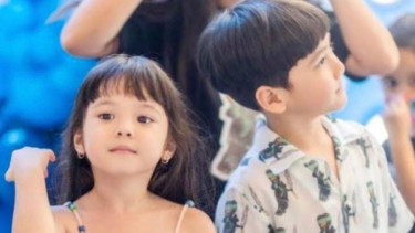 Gempi Digandeng Rafathar Untuk Pemotretan, Gemes Banget Pakai Ini!