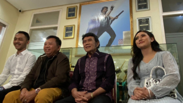 Rhoma Irama Ungkap Rasa Bahagia Musik Dangdut Disukai Anak Muda