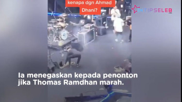3 Potret Thomas Banting Bass Depan Ahmad Dhani, Isu Ribut Terkuak!