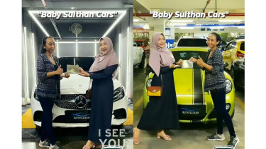 Roro Fitria Beli Dua Mobil Mewah Untuk Baby Sulthan, Kerjanya Apa Ya?
