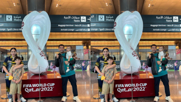 Jagokan Brazil di Piala Dunia, Raffi Ahmad Berangkat ke Qatar Bersama Keluarganya